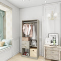 YG-303 Stand-Alone Wood Closet System